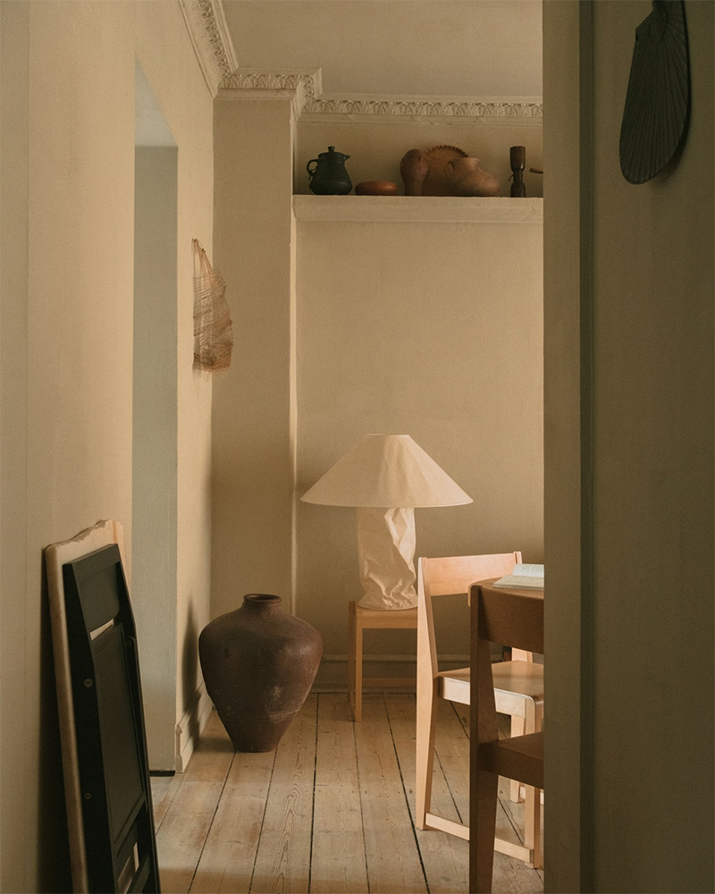 L'appartement-galerie d'Aarticles : Vue sur la pièce à vivre