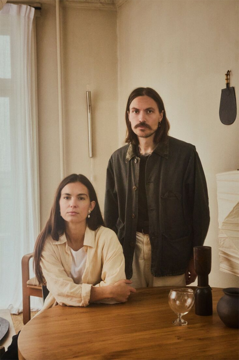 Kasia Sznajder et Fred Aartun, fondateurs de la galerie Aarticles à Copenhague