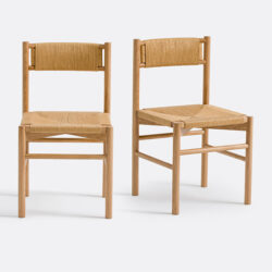 LA REDOUTE INTÉRIEURS - Chaises chêne et corde de papier, Marrathy