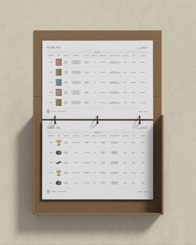 IDECO studio - Modèles de cahier des charges et planification du mobilier, des accessoires et des équipements.