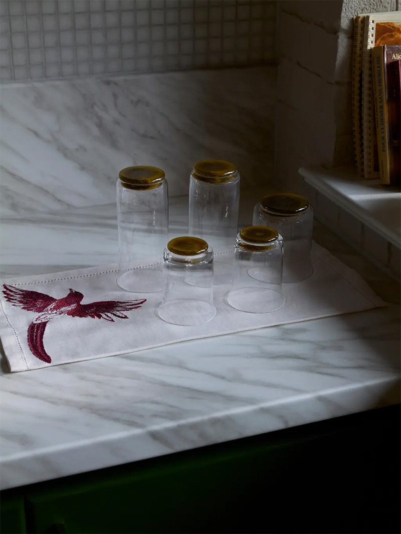 THE AUSSBAD GLASS Campagne Zara Home x Baisi & Guadagnino : THE AUSSBAD GLASS