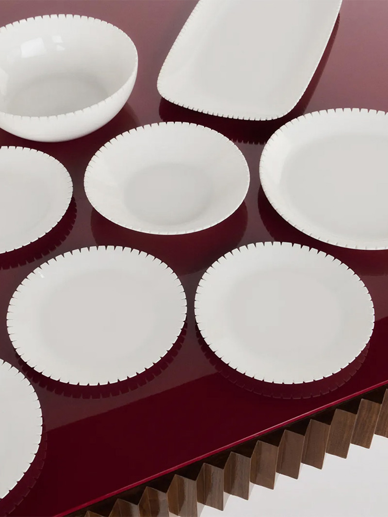 THE DENTATA PLATES Campagne Zara Home x Baisi & Guadagnino : THE DENTATA PLATES