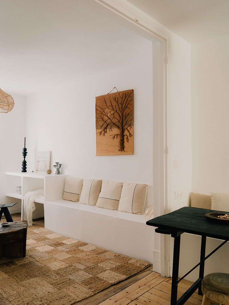 Un aménagement sur mesure avec des éléments maçonnés